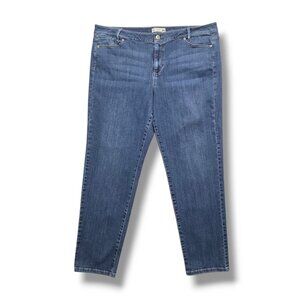 J Jill Weekender Straight Leg Jeans Womens 18 High Rise